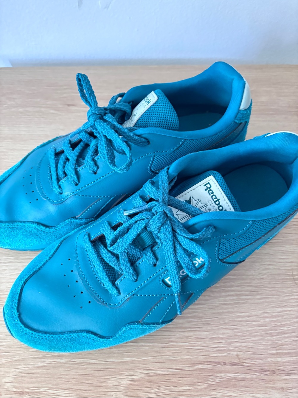 Reebok Teal Blue Athletic Sneakers
